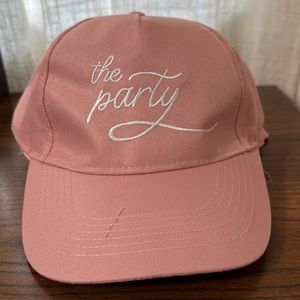 The Party baseball hat. Perfect for bachelorette. Never worn.